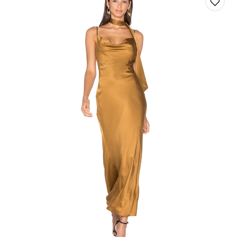 LPA DRESS 39. COLOR: TOFFEE. SIZE M. WORN ONCE